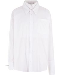 JORDANLUCA - Doble-collar Layered Shirt - Lyst