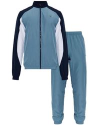 Lacoste - Logo-Patch Colour-Block Tracksuit - Lyst