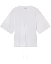 Agolde - Ellery Lace-Detail Cotton T-Shirt - Lyst