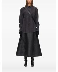 UMBER POSTPAST - Striped-Effect Print Shirt - Lyst
