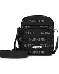 Supreme - Logo-Print Shoulder Bag - Lyst