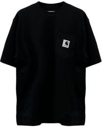 Sacai - Camiseta con detalle de bolsillo de x Carhartt WIP - Lyst