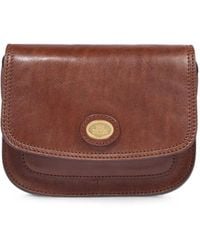 The Bridge - Compartmented Leather Cross Body Bag - Lyst