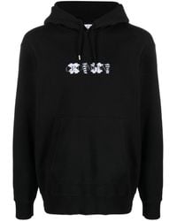 C.P. Company - Logo-embroidered Cotton Hoodie - Lyst