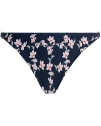 Agua Bendita - Palmira Anhelo Floral-Print Bikini Bottom - Lyst