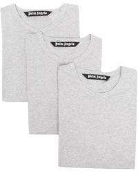 Palm Angels - Round-Neck Short-Sleeve T-Shirt (Pack Of Three) - Lyst
