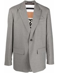 Valentino Garavani - Peak-Lapel Single-Breasted Blazer - Lyst