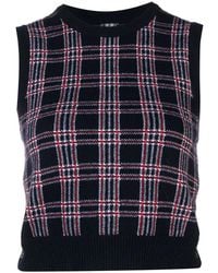Thom Browne - Pow Cropped Crew-Neck Shell Top - Lyst