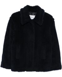Max Mara - "Mxmfuggito" Single Breasted Short Classic Coat - Lyst