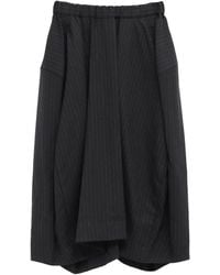 Comme des Garçons - Pinstripe-Print Midi Skirt - Lyst