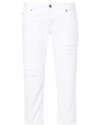 DSquared² - Capri Cropped Jeans - Lyst
