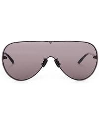 Gucci - Geometric-Frame Shield Sunglasses - Lyst