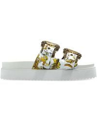 Versace Jeans Couture - Arizona Slides - Lyst