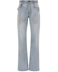 Balenciaga - City Washed-Out Denim Jeans - Lyst