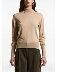 Peserico - Rollkragen-Pullover Mit Glitter-Detail - Lyst