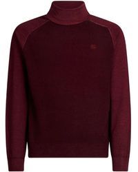 Etro - Pegaso Rollkragenpullover mit Logo - Lyst