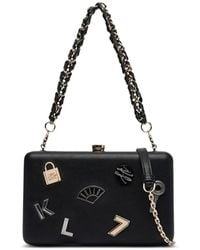KARL LAGERFELD - Pochette K/Soirée Minaudière Ornée D'Épingles - Lyst