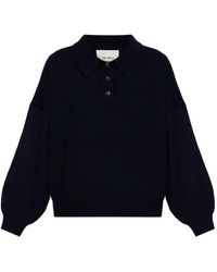 Lisa Yang - Etta Buttoned Knitted Top - Lyst
