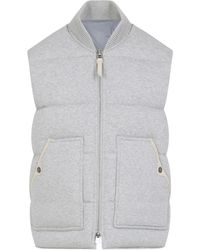 Tom Ford - Quilted Panelled Vest - Lyst
