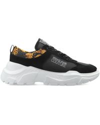 Versace Jeans Couture - Sneakers Con Inserti A Fiori - Lyst