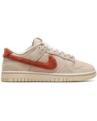 Nike - Dunk Low "Terry Swoosh" Sneakers - Lyst