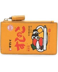 Anya Hindmarch - Sushi No Ko Leather Card Holder - Lyst