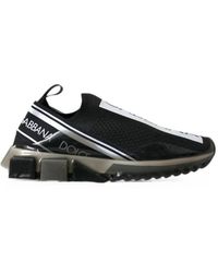 Dolce & Gabbana - Sorrento Logo-Print Sneakers - Lyst