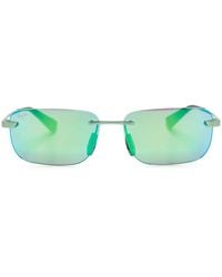 Maui Jim - Lanakila Rectangle-Frame Sunglasses - Lyst