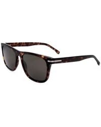 BOSS - Tortoiseshell-Effect Square-Frame Sunglasses - Lyst