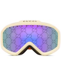 Gucci - Lunettes de ski à motif monogrammé - Lyst