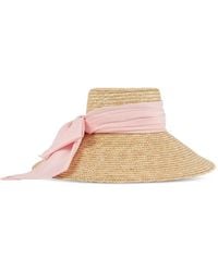 Eugenia Kim - Mirabel Bow-Detail Straw Hat - Lyst