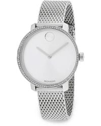 Movado - Reloj Bold De Mm Con Detalles De Cristal - Lyst