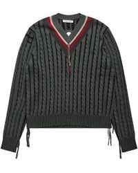 Craig Green - Cable-Knit Tassel-Detail Sweater - Lyst