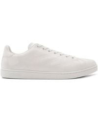Burberry - Embossed Check Leather Set Sneakers​ - Lyst