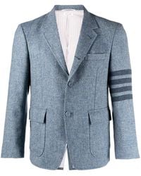 Thom Browne - Sakko Mit Streifendetail - Lyst
