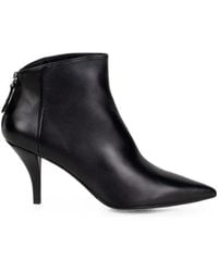 Chantal - Pointed-Toe Rear-Zip Ankle Boots - Lyst