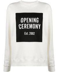 Opening Ceremony - Box-Logo Sweatshirt - Lyst