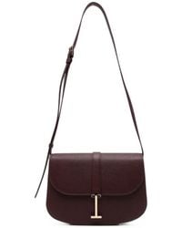 Tom Ford - T-Logo Grained Leather Shoulder Bag - Lyst