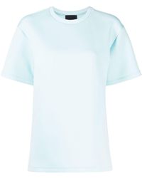 Cynthia Rowley - Drop-Shoulder Short-Sleeved T-Shirt - Lyst