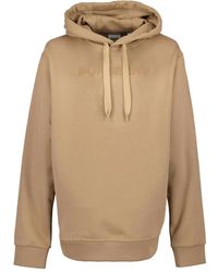 Burberry - Biscuit Cotton Sweatshirt - Lyst