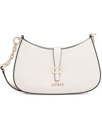 Guess - Chain Detail Shoulder Bag - Lyst