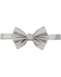 Emporio Armani - Nœud Papillon En Soie Mélangée - Lyst