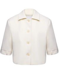 MEDEA - Chaqueta Corta De Manga Corta - Lyst