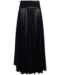 Philosophy Di Lorenzo Serafini - Ruched-Waist Pleated Skirt - Lyst