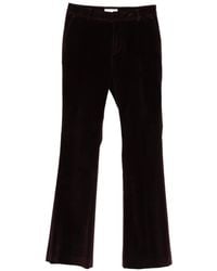 PT Torino - Elsa Corduroy Flared Trousers - Lyst