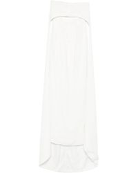 Vestiaire d'un Oiseau Libre - Off-Shoulder Jurk Met Cape - Lyst
