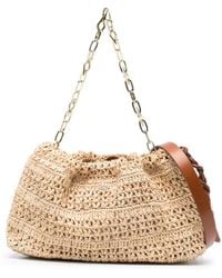 Ba&sh - June Raffia Tote Bag - Lyst