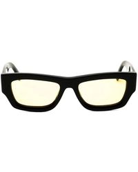 Palm Angels - Auberry Rectangle-Frame Sunglasses - Lyst