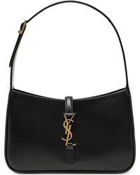Saint Laurent - Bolso De Hombro 5A7 Con Placa Del Logo - Lyst