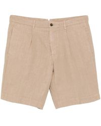 Dell'Oglio - Pleated Shorts - Lyst